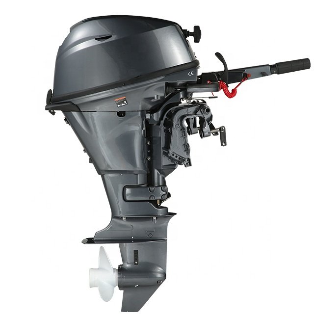 Reliable 20HP 4-Stroke Water-Cooled Outboard Motor for Small Medium Size Boats Designed Durable Performance Gasoline Fuel Type